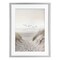 Stupell Industries Seagulls over Sandy Footprints Framed Print Under Glass, design by Decent Exposures